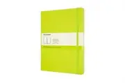 Moleskine Classic Extra Large Hard Cover Notebook Plain - Lemon Green