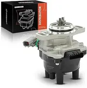 A-Premium Ignition Distributor with Cap and Rotor Compatible with Nissan Sentra 1995-1999, 200SX 1995-1998, 1.6L