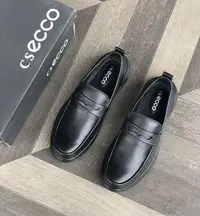 在飛比找Yahoo!奇摩拍賣優惠-路途良品 最新款丹麥ECCO愛步 男款皮鞋 全程進口小牛皮材