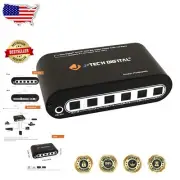 Portta HDMI 2.1 Optical Audio Matrix Extractor for 8K/4K Home Theater Systems