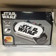 Disney Star Wars Pancake Maker, makes R2D2 and Darth Vader Pancakes New In Box
