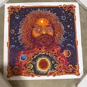 jerry garcia bicycle day poster 2022. Artist Proof / EDITION #49/50