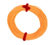 Fly Fishing Line 30m Heavy Load Bearing High Tech Coating Fishing Accessory for Outdoor Orange