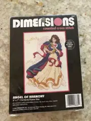 Dimensions Counted Cross Stitch ANGEL OF HARMONY NEW