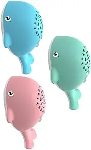 QUMIIRITY 1PC Whale Shaped Story Telling Machine Musical with Sound and Light Effects for Early Learning Safe Material Smooth Surface No Battery Required Educational Random Color