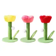 Tulip Cat Scratching Post Durable Sisal Cute Pet Toy Furniture Protector for Cat