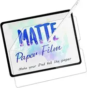 USTIYA Paperfeel Screen Protector Compatible with iPad Pro 4/3/2 Gen 2022/2021/2020 12.9 inch Anti-Glare&Anti-Fingerprint Matte Screen Protector for Drawing/Writing, Compatible with Apple Pencil