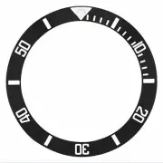 BEZEL INSERT FOR LADY OMEGA SEAMASTER PROFESSIONA 200M 798 1041 OR 796 105 BLACK