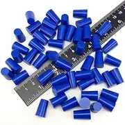 (50) 11/32 X 7/16 High Temp Silicone Rubber Tapered Stopper Plugs for Powder Coating Custom Painting Masking Supplies