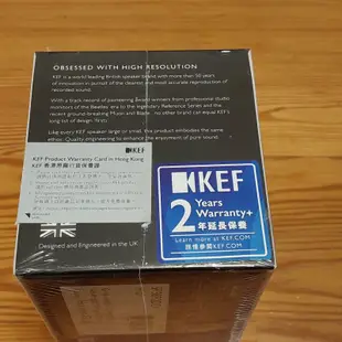 全新未拆英國KEF MUO香港原廠公司貨無限藍牙喇叭 金色