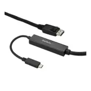 Startech CDP2DPMM3MB USB C TO DISPLAYPORT 1.2 CABLE W/4K 60HZ/HBR2/5.1 AUDIO/HDC