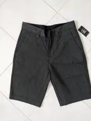 Volcom Men’s Vmonty Stretch 22 Charcoal Heather Gray Shorts Size 28 NWT
