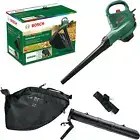 Bosch 2300W Corded Electric Leaf Blower & Vacuum, Variable Speed, 50L Bag, Pro S