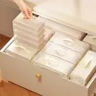 Clothes Organizer Bra Socks Storage Box Multi-grids Cabinets Organizer Bag