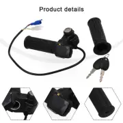 36/48V E-Bike Throttle Electric Scooter Bicycle Grip Handlebar LED Display