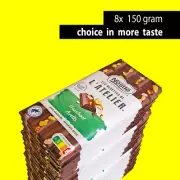 FREE SHIPPING 8x 150g Nestle L'Atelier milk & dark chocolate, choice in more