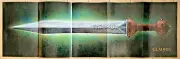 GLADIUS - SWORD Nintendo Video Game = DOUBLE SIDE POSTER 33" x 10.5"