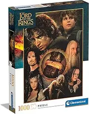 Clementoni 39737 Lord of The Rings - 1000 Pieces - Adult Puzzle, Film Puzzle, Famous Movies, Made in Italy, Multi-Colour