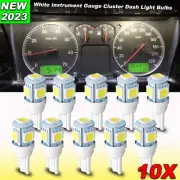 Dash Instrument Cluster Gauge WHITE LED LIGHT KIT Fits 01-07 Dodge Grand Caravan