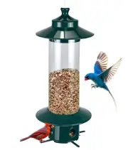 Bird Feeder for Outdoors: Squirrel Proof Bird Feeders, Gravity Sense Squirrel...