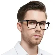 Oversized Men's Reading Glasses Large Square Readers1.0 1.25 1.5 1.75 2.0 2.2...
