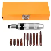 12X 1/2" Heavy Duty Impact Driver Socket Set Slot Phillips Hex Screwdriver Bits