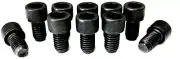 7/16-14 x 5/8" SOCKET HEAD CAP SCREW - BLACK OXIDE ALLOY STEEL - 10 PIECES