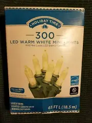 1 Set LED Warm White Mini Style 300 Count Strand Lights Christmas WEDDING LOR
