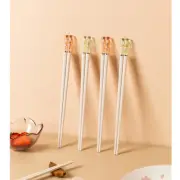 Yesjoy Sweet Heart Alloy Chopsticks 2 Pair KJ397A