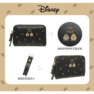 【Disney】奇奇蒂蒂-零錢包-黑 PTD21-B3-22BK