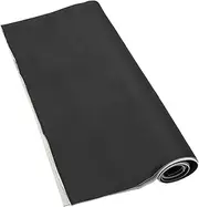 Hihaha Breathable Mesh Fabric 79" Length x 60" Width Foam Backed for Car Truck RV SUV Interior Trim Protect Aging Broken Faded DIY Repair Replacement Black Item Durable Material