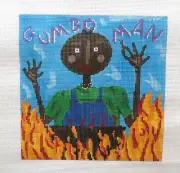 The Quarter Stitch/Terry Gaskins Gumbo Man Handpainted Needlepoint Canvas