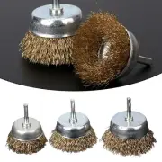 Flat Bowl Wire Brush for Effective Paint Removal and Deburring 506070mm