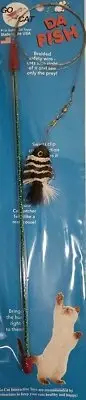 Go Cat Da Fish Teaser Wand Cat Toy