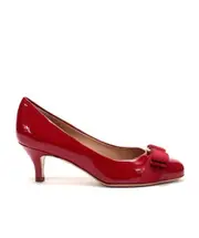 Salvatore Ferragamo Bow-Detail Pumps US6,US5,US8.5,US6.5,US7.5,US8,US5.5,US7 Red