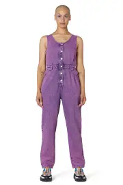 Paige Acid Wash Pantsuit