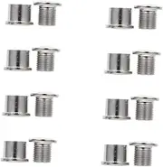 YARNOW 12pcs Chainwheel Crankset Screws for Mountain and Road Bikes Easy to Install Durable Locking Design for Secure Wheel Fixation Essential Tool for Cycling Enthusiasts