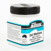 Derivan Matisse MM30 Professional Artists Acrylic Matt Gel Medium 250 ml