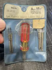 Vintage Moody Tools ACU-MIN Torx Set 58-0215 NOS