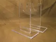 Acrylic 5" Military Sword knife Bayonet & Bowie Blades Display Stand