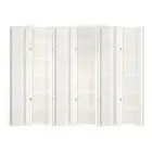 Artiss Room Divider Screen Privacy Wood Dividers Stand 6 Panel Nova White
