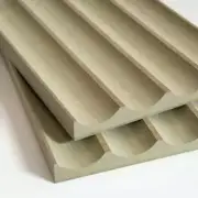 Wall panel Interior cladding Battens MDF Panels 30mm Raw Ready for paint