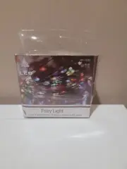 LED Fairy Light String with Adapter 120 Ct. Multicolor Indoor/Outdoor Brand New