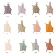 Baby Towel Cotton Stuffed Toy Cartoon Rabbit Towel Soothe Appease Sleeping Toy