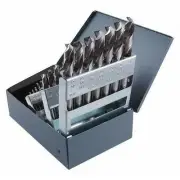 Cleveland Drill Bit Set 29pc HSS 1/16-1/2 Bright Screw Machine NAS907 Type C
