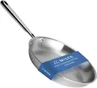 5-Ply Stainless Steel 8" Frying Pan - Professional Cookware for Induction, Gas a