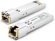 [Pack of 1] 1.25/2.5/5/10G-T SFP+ to RJ45 Transceiver, Copper Ethernet Module, Compatible for Cisco SFP-10G-T-S, MikroTik S+RJ10, Ubiquiti UF-RJ45-10G, Netgear AXM765, Netgear, TP-Link, Fortinet, 30m