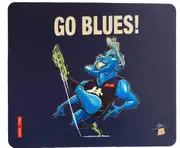 Go Blues Mascot Paul Harvey Design Mouse Mat