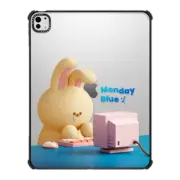 iPad Pro 13-inch (M4) iPad Impact Case Monday Blue by Bonnie Lu