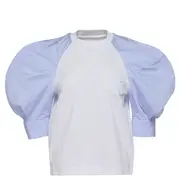 [sacai] Cotton Poplin X Cotton Jersey